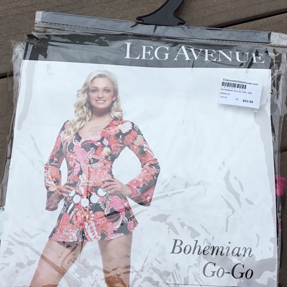 Bohemian Go-Go costume, size Small. Worn once. Includes belt only. - Picture 8 of 8